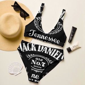 Love of Jack Daniels Two Piece Bikini Set